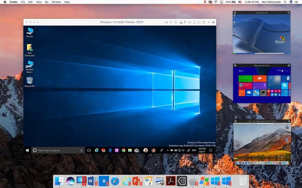how to install windows emulator on my intel based mac