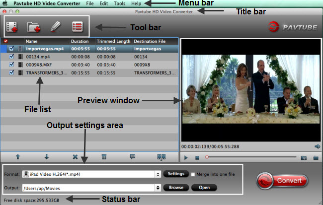converting go pro video for mac